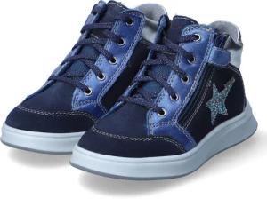 Richter Stiefeletten für Mädchen im SALE - Gr. 32 - blau - Rauleder