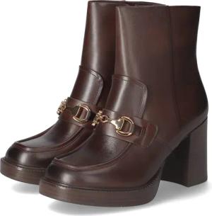 Tamaris Stiefeletten für Damen im SALE - Gr. 39 - braun - Glattleder