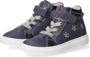 Richter High Sneaker für Mädchen im SALE - Gr. 32 - blau - Rauleder