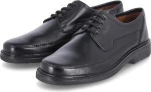 Sioux Halbschuhe MARCEL für Herren im SALE - Gr. 12 - schwarz - Glattleder