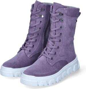 Richter Winterstiefeletten für Mädchen im SALE - Gr. 35 - lila - Rauleder