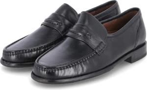 Sioux Slipper COMO für Herren im SALE - Gr. 12 - schwarz - Glattleder