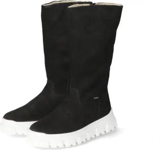 Richter Winterstiefel für Mädchen im SALE - Gr. 36 - schwarz - Rauleder