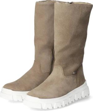 Richter Winterstiefel für Mädchen im SALE - Gr. 40 - taupe - Rauleder