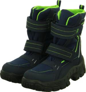 Richter Stiefeletten für Jungen im SALE - Gr. 30 - blau - Textil & Synthetik
