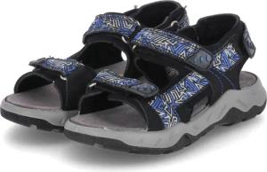 Lurchi Outdoorsandalen ODONO für Jungen im SALE - Gr. 34 - blau - Textil & Synthetik