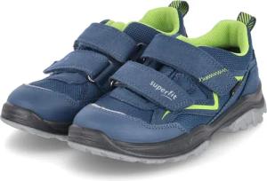 Superfit Klettschuhe JUPITER für Jungen - Gr. 34 - blau - Textil & Synthetik