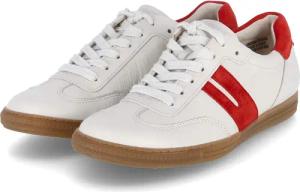 Paul Green Low Sneaker für Damen - Gr. 7 - weiß - Glattleder