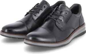 Rieker Halbschuhe für Herren - Gr. 47 - schwarz - Leder