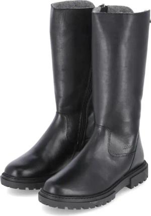 Richter Winterstiefel für Mädchen - Gr. 36 - schwarz - Glattleder