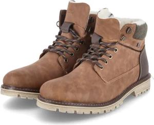 Rieker Winterboots für Herren - Gr. 46 - braun - Synthetik,Synthetik / Kunststoff