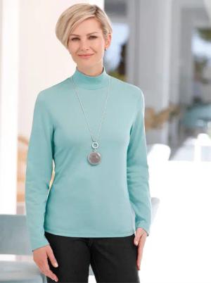 Stehkragenshirt