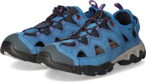 Meindl Outdoor Sandalen RUDY für Jungen im SALE - Gr. 35 - blau - Leder & Textil