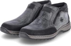 Rieker Winterschuhe für Herren - Gr. 45 - grau - Synthetik,Synthetik / Kunststoff