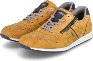 Rieker Low Sneaker für Herren - Gr. 43 - gelb - Kunstleder