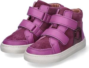 bisgaard High Sneaker JAXON für Mädchen im SALE - Gr. 26 - violett - Leder