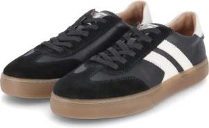 Rieker Low Sneaker für Herren im SALE - Gr. 46 - schwarz - Leder