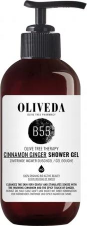 Oliveda Body Care B55 Relaxing Shower Gel Cinnamon Ingwer 250 ml