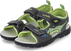 Lurchi Sandalen KELTO für Jungen im SALE - Gr. 26 - grau - Textil & Synthetik
