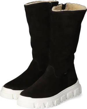 Richter Winterstiefel für Mädchen im SALE - Gr. 40 - schwarz - Rauleder
