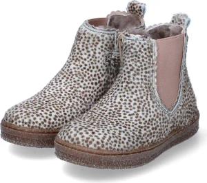 bisgaard Winterstiefeletten SIGGI LAMB für Mädchen im SALE - Gr. 24 - braun - Leder
