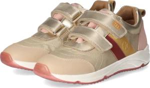 bisgaard Low Sneaker MATTI für Mädchen im SALE - Gr. 31 - gold - Leder & Textil