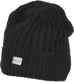 Tommy Jeans Beanie für Damen - schwarz - Textil
