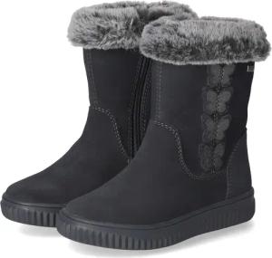 Lurchi Winterstiefeletten YAIRA für Mädchen im SALE - Gr. 33 - blau - Rauleder