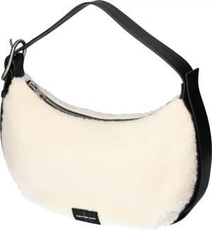 Calvin Klein Jeans Schultertasche SHERPA MED CRESCENT35 im SALE - weiß - Textil & Synthetik