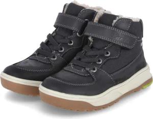 Lurchi Winterstiefeletten DAVIN für Jungen im SALE - Gr. 34 - schwarz - Leder & Textil