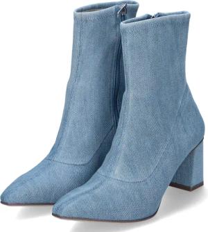 Tamaris Stiefeletten für Damen - Gr. 36 - blau - Textil