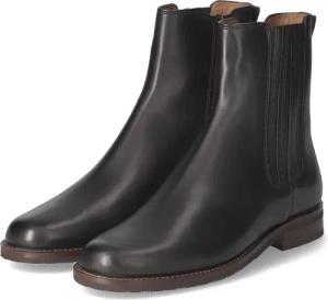Sioux Chlesea Boots PETRUNJA für Damen im SALE - Gr. 4 - schwarz - Glattleder