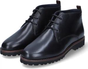 Sioux Schnürstiefeletten MEREDITH für Damen im SALE - Gr. 4 - schwarz - Glattleder