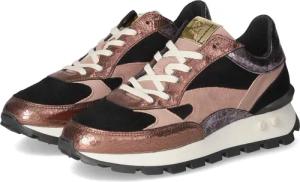 Floris van Bommel Low Sneaker BLOKKI für Damen - Gr. 42 - rosa - Rauleder