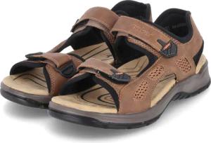 Rieker Sandalen für Damen - Gr. 42 - braun - Synthetik