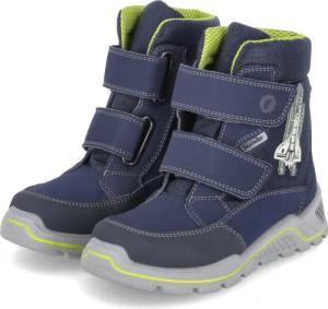 Ricosta Winterstiefeletten ALIX für Jungen im SALE - Gr. 32 - blau - Textil & Synthetik