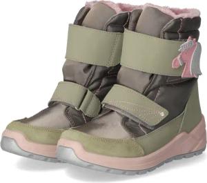 Ricosta Winterstiefeletten GAREI für Mädchen im SALE - Gr. 28 - grau - Textil & Synthetik