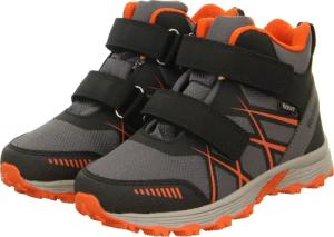 Richter Stiefeletten für Jungen im SALE - Gr. 26 - grau - Textil & Synthetik