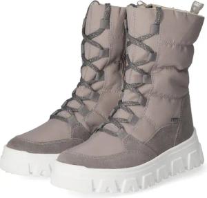 Richter Winterstiefeletten für Mädchen im SALE - Gr. 41 - grau - Leder