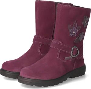 Ricosta Stiefeletten GRETA für Mädchen im SALE - Gr. 26 - violett - Rauleder