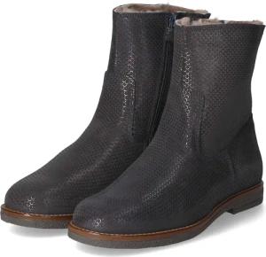 bisgaard Winterstiefeletten NICOLA LAMB für Mädchen - Gr. 29 - blau - Glattleder