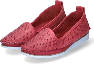 Andrea Conti Slipper für Damen im SALE - Gr. 39 - rot - Leder