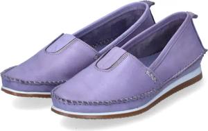Andrea Conti Slipper für Damen im SALE - Gr. 40 - lila - Leder,Glattleder
