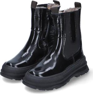 bisgaard Winterstiefeletten MILA LAMB für Mädchen im SALE - Gr. 29 - schwarz - Glattleder
