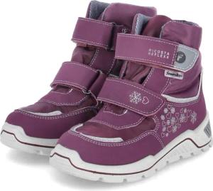 Ricosta Snowboots XENA für Mädchen im SALE - Gr. 25 - lila - Textil & Synthetik
