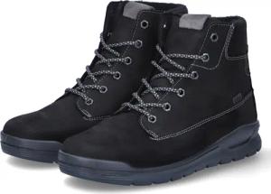 Ricosta Winterstiefeletten DIRK für Kinder im SALE - Gr. 38 - schwarz - Rauleder