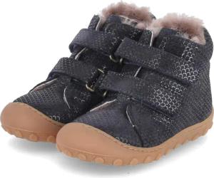 bisgaard Winterstiefeletten HALE V LAMB für Kinder - Gr. 22 - blau - Glattleder