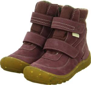 Ricosta Stiefeletten WOOD für Mädchen im SALE - Gr. 31 - lila - Leder und Synthetik