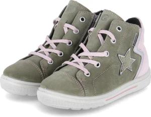 Ricosta Stiefeletten MEL für Mädchen im SALE - Gr. 31 - grün - Rauleder