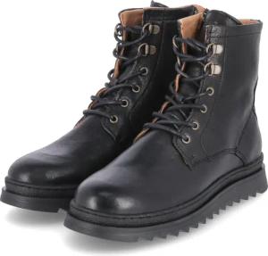 bisgaard Stiefeletten NAOMI für Mädchen im SALE - Gr. 33 - schwarz - Leder